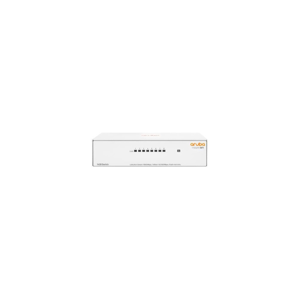 HPE Networking Instant On Switch Series 1430 R8R45A UNMANAGED 8 PORTE 10X100X1000