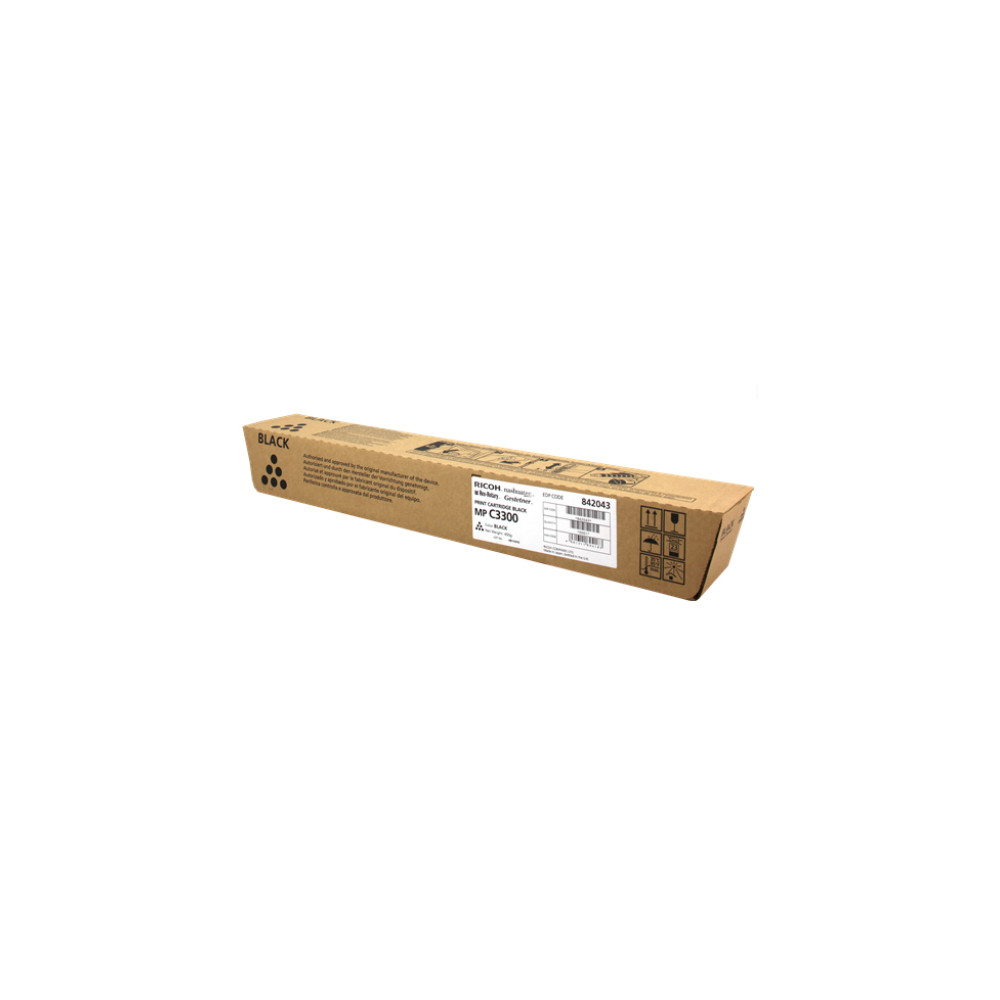 ORIGINAL Ricoh toner nero 842043 MP C3300BK ~20000 Seiten