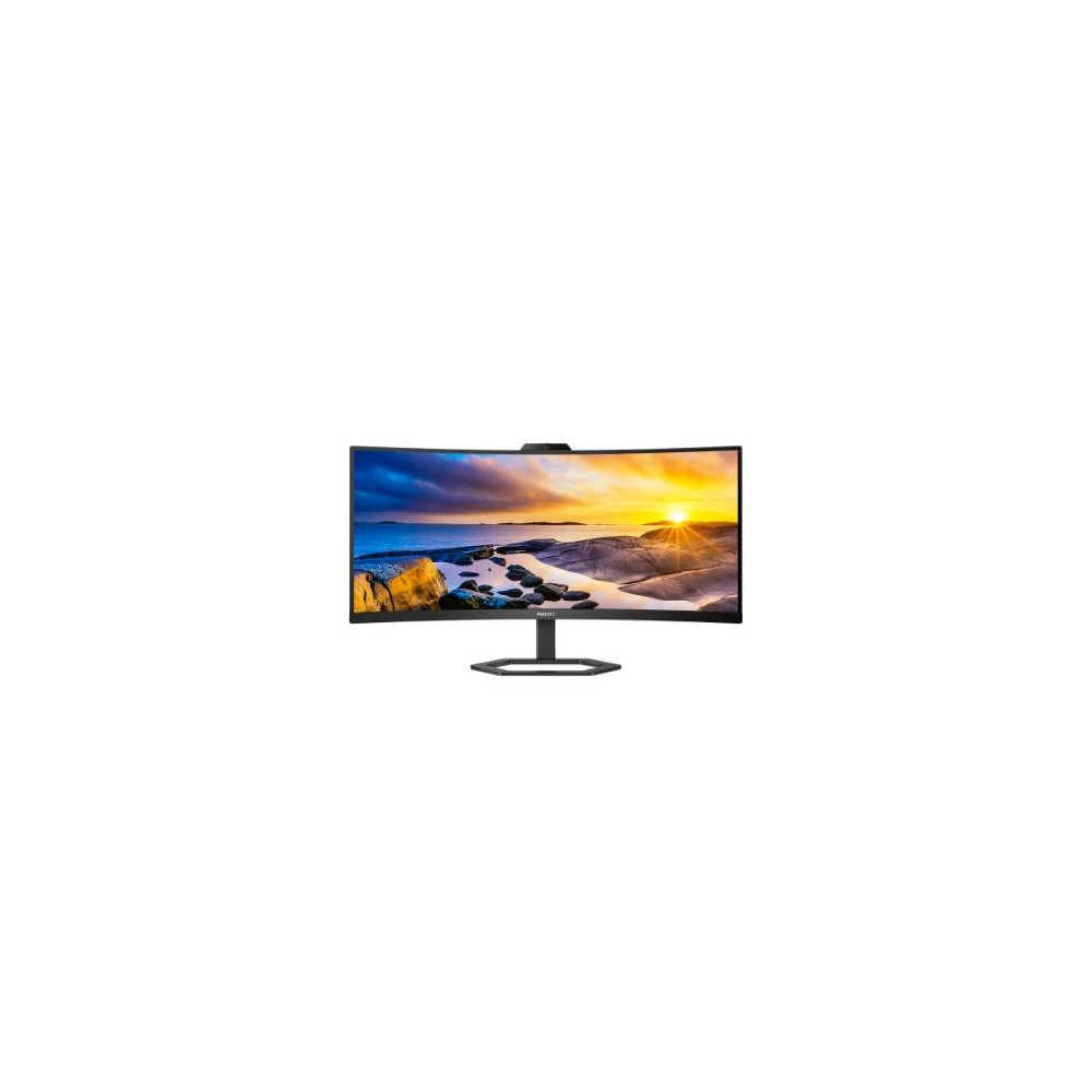 MONITOR PHILIPS LED 34" 21:9 CURVED 34E1C5600HE/00 3440x1440 1ms 300cd/m² 50.000.000:1 2x5W MM Webcam RegH HDMI DP USB-C docking