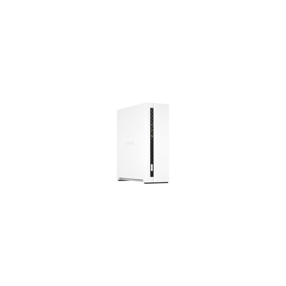 NAS TOWER QNAP TS-133 1xHDD, NOHDD 3.5"/2.5" SATA ARM 1.8GHz QuadCore RAM 2GB 1P GIGA 1P USB 3.2 1P USB 2.0