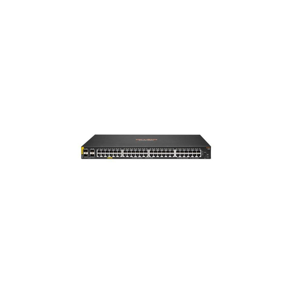 SWITCH R8N85A ARUBA CX 6000 48 X 10/100/1000G CLASS4 (POE 370W) + 4 X 1GB SFP GARANZIA A VITA LIMITATA