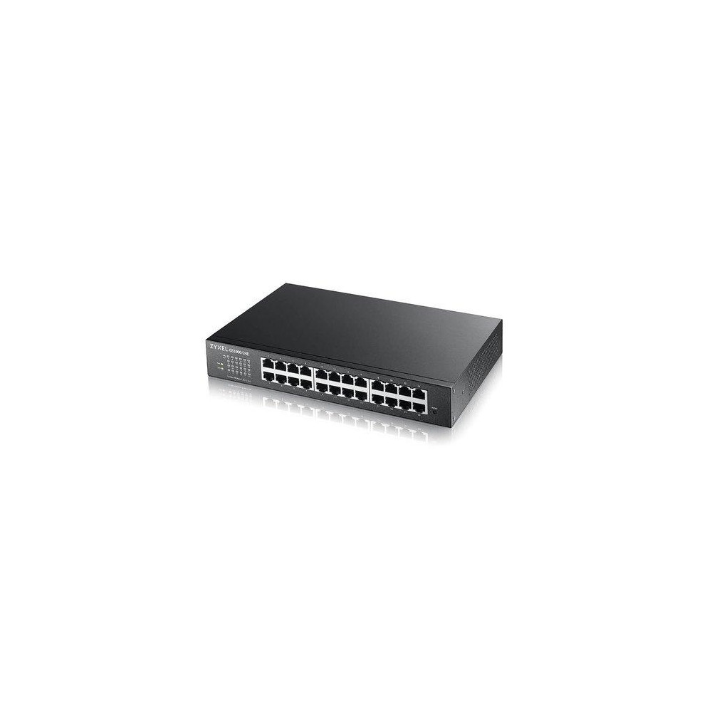 GS-1900-24E v3 - Switch Web Managed 24 porte Gigabit - Supporto IPv6, VLAN - Design senza ventole, Desktop/Rack
