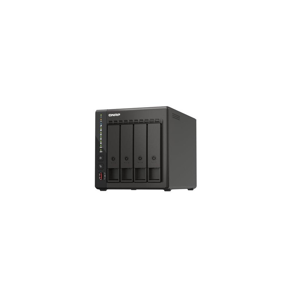 NAS TOWER QNAP TS-453E-8G 4HD NOHDD 2.5"/3.5" SATA 2P 2.5 GBE 8GB RAM DDR4 2XHDMI Intel Celeron J6412 4Core 2.0GHz