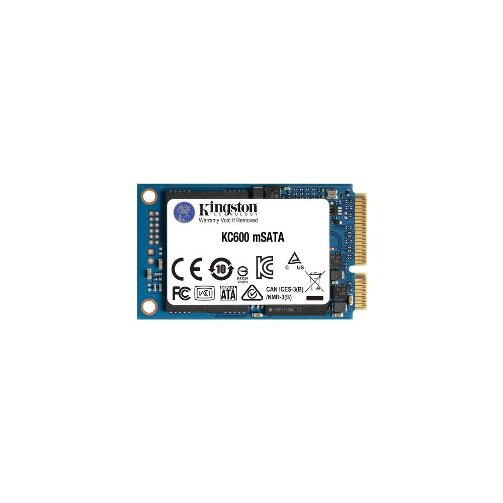 SSD KINGSTON 256GB SKC600MS/256G Msata SATA3 Read:550MB/s-Write:500MB/s