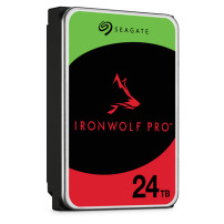 HD SEAGATE IRONWOLF PRO 24TB SATA3 3.5" 7200 RPM  512mb cache 24x7 - NAS HDD - ST24000NT002 - Gar. 5 anni