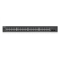 SWITCH ZYXEL GS-1900-48HP 48P LAN GIGABIT 24P PoE+ 2 porte SFP Gigabit, Supporto IPv6, VLAN, WEB MANAGED Rack
