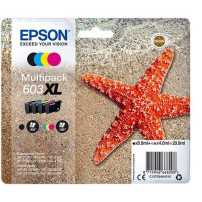 ORIGINAL Epson Multipack nero / ciano / magenta / giallo C13T03A64010 603XL ~1550 Seiten