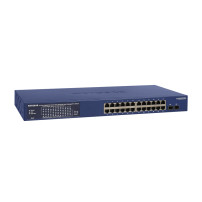 NETGEAR Switch Desktop 24-port 10/100/1000 GS724TP-300EUS