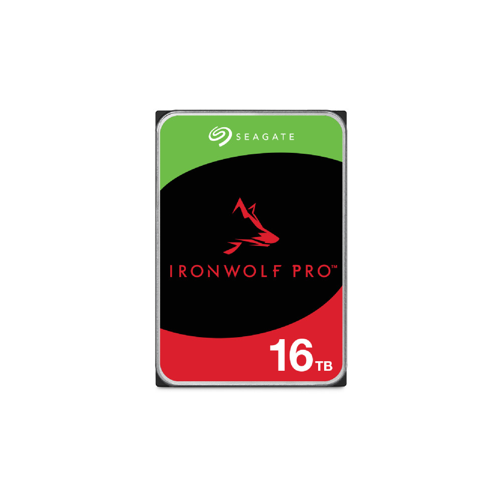 HD SEAGATE IRON WOLF PRO 16TB SATA3 3.5" 7200 RPM  256mb cache 24x7 - NAS HDD - ST16000NT001 - Gar. 3 anni