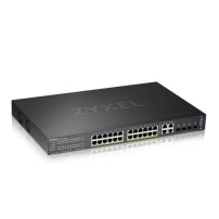 SWITCH ZYXEL GS2220-28HP-EU0101F 24P Gigabit POE (fino a 375W)+4P (RJ-45/SFP) , IPv6, VLAN, Desktop/Rack Managed Layer 3 Lite