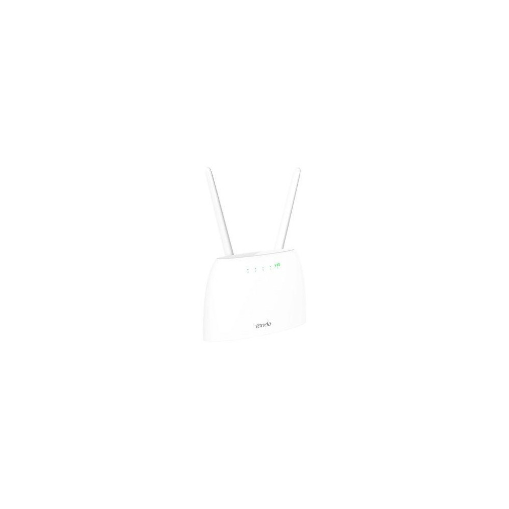 ROUTER TENDA 4G06 300Mbps Wireless N300 4G LTE VOLTE CAT.4 Supp FDD LTE/TDD-LTE/WCDMA/GSM 1P GE WAN/LAN,1P GE LAN 2FF SIM 1P RJ1