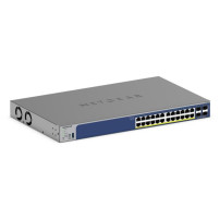 NETGEAR Switch 24-port 10/100/1000 GS728TXP-300EUS
