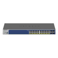 NETGEAR Switch 24-port 10/100/1000 GS728TXP-300EUS
