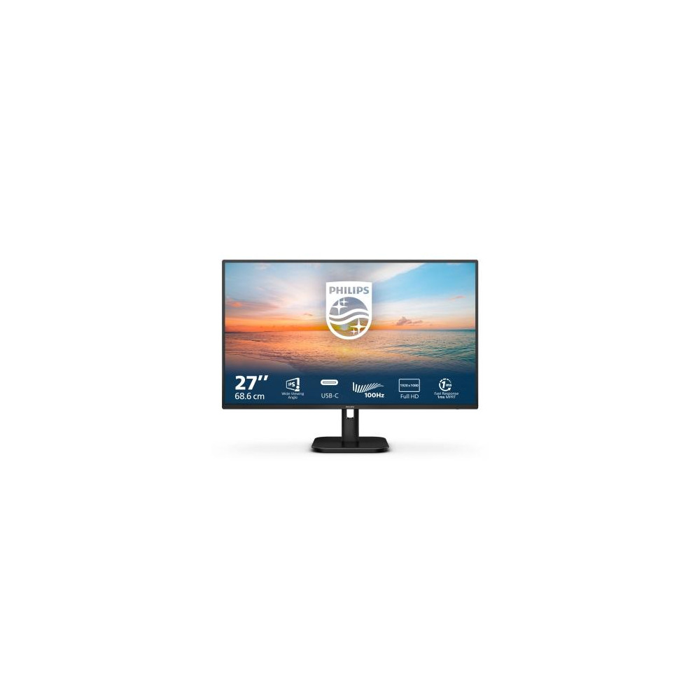 MONITOR PHILIPS LED 27"Wide 27E1N1300A/00 IPS 1920x1080 4ms 250cd/mq 1.300:1 2x3W MM HDMI USB-C docking