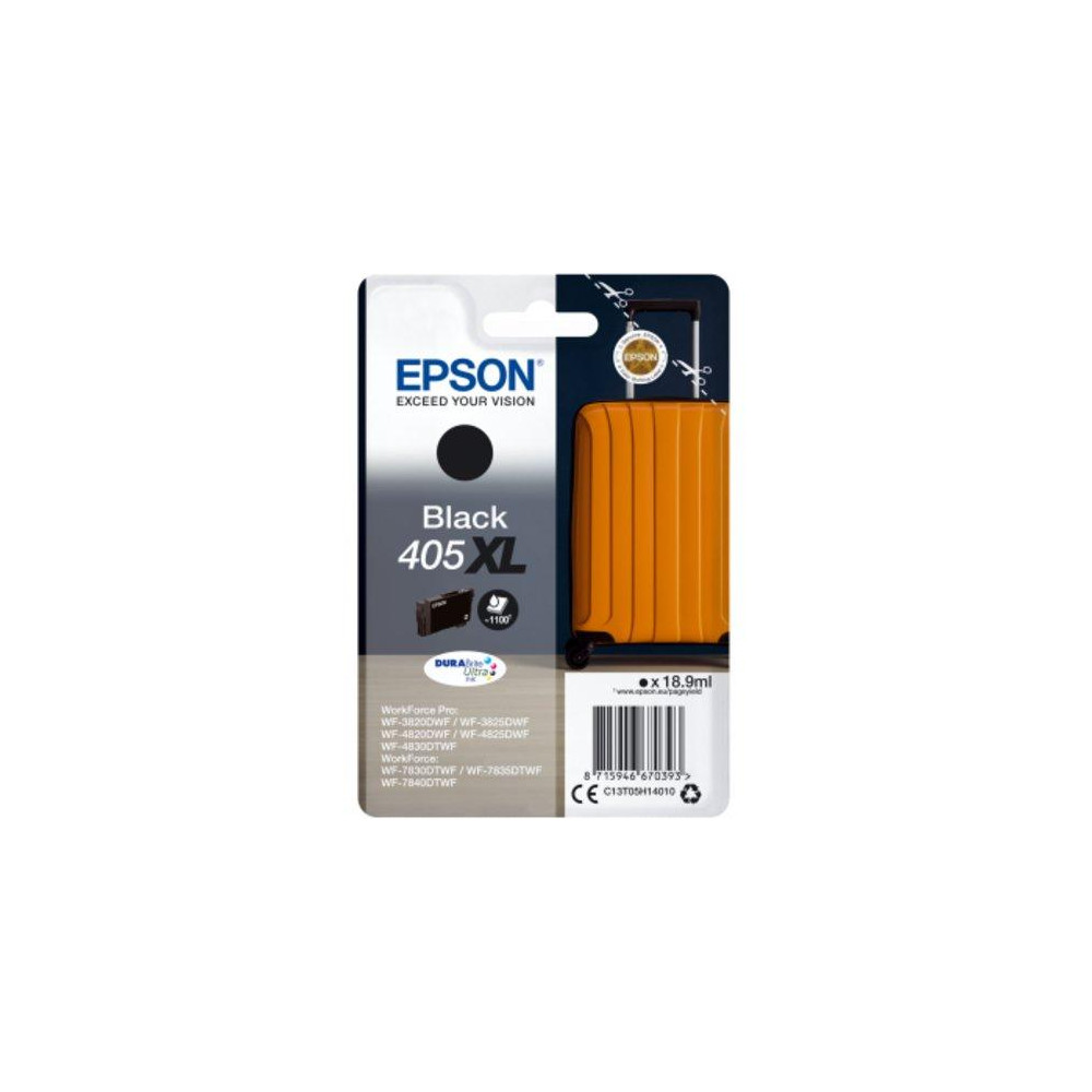 ORIGINAL Epson Cartuccia d'inchiostro nero C13T05H14010 405 XL ~1100 Seiten 18,9ml