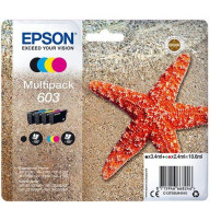 ORIGINAL Epson Multipack nero / ciano / magenta / giallo C13T03U64010 603 ~540 Seiten
