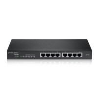 SWITCH ZYXEL - NebulaFlex Switch Web Managed 8p Gigabit - Supporto IPv6, VLAN - Design senza ventole, Desktop GS1915-8-EU0101F