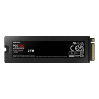 SSD Samsung 990 Pro M.2 2TB NVMe MZ-V9P2T0CW PCIe 4.0 x4 Heatsink