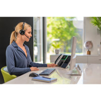 ORIGINAL HP Poly Accessori per computer nero 77Z00AA Voyager 4320-M Cuffie Poly VOYAGER 4320-M certificate per Microsoft Teams c