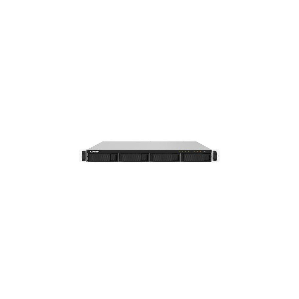 NAS RACK 1U QNAP TS-432PXU-RP-2G 4HD 3,5"/2,5" NOHD 2P 10GBE SFP+ 2P 2.5 GBE USB3.0 2GB DDR4 QUADCORE AL-324 1.7GHZ 2x250w