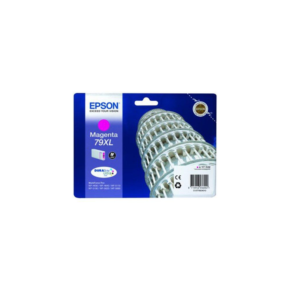 ORIGINAL Epson Cartuccia d'inchiostro magenta C13T79034010 79 XL ~2000 Seiten 17,1ml 79XL