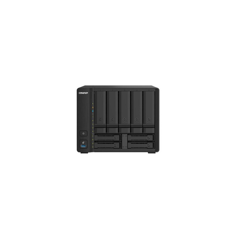 NAS TOWER QNAP TS-932PX-4G 9HDD 5HDX3,5"+4HDX2,5" NOHD 2P 10GbE SFP+ 2P 2.5GbE 3P USB3.2 4GB DDR4 4CORE AL-324 1.7GHZ