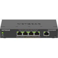 NETGEAR Plus Switch 5-port 10/100/1000 GS305EPP-100PES