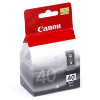 INK CANON PG-40 Nero 195PP 18ML incl Testina X IP2200 IP2600 MP140 MP150 MP180 MP190 MP450 MP460 JX200 JX500 JX210P MX300 MX310