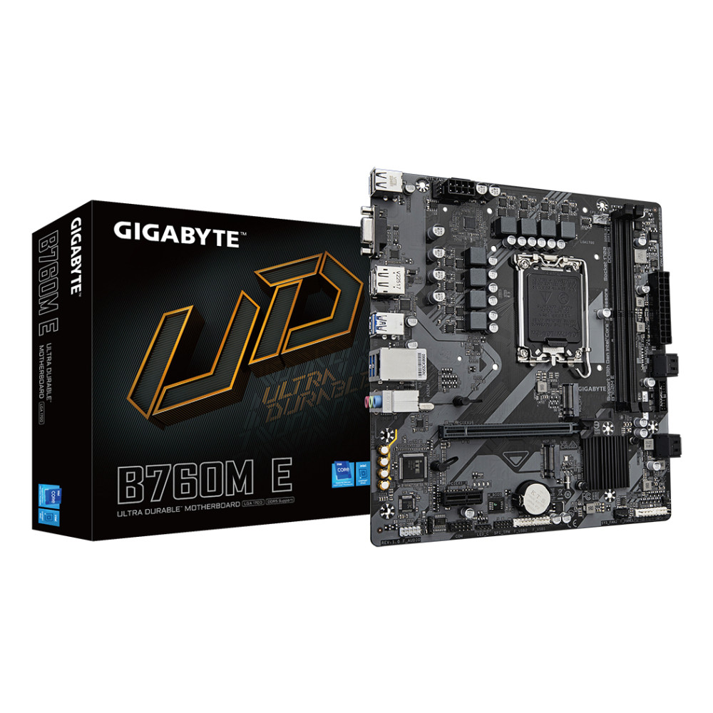 Gigabyte GA-B760M E (1700) (D) Gigabyte GA-B760M E (1700) (D)