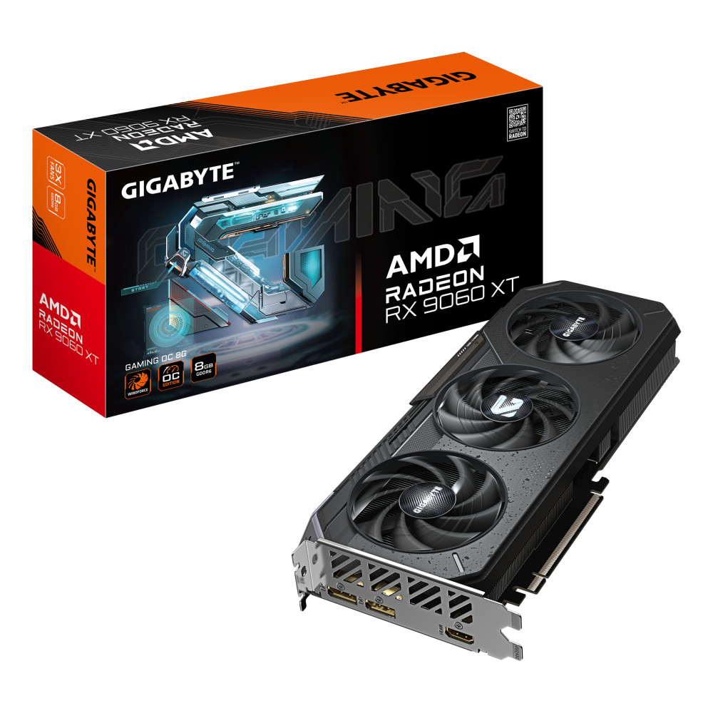 VGA Gigabyte Radeon RX 9060 XT GAMING 8GB OC VGA Gigabyte Radeon RX 9060 XT GAMING 8GB OC