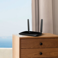 ROUTER TP-LINK TL-MR6400 300Mbps Wireless N 4G LTE modem, 3P LAN+1P WAN, 2ant interne WiFi, 2ant staccabili LTE TL-MR6400 TP-LIN