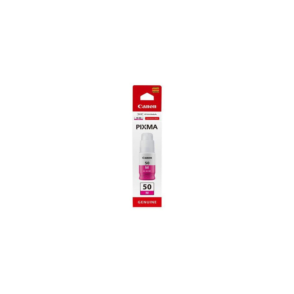 INK CANON GI-50 M MAGENTA Flacone da 70ml Capacità 7.700PP x PIXMA G6050 G5050 G7050 GM4050