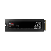 SSD Samsung 990 Pro M.2 1TB NVMe MZ-V9P1T0CW PCIe 4.0 x4 Heatsink