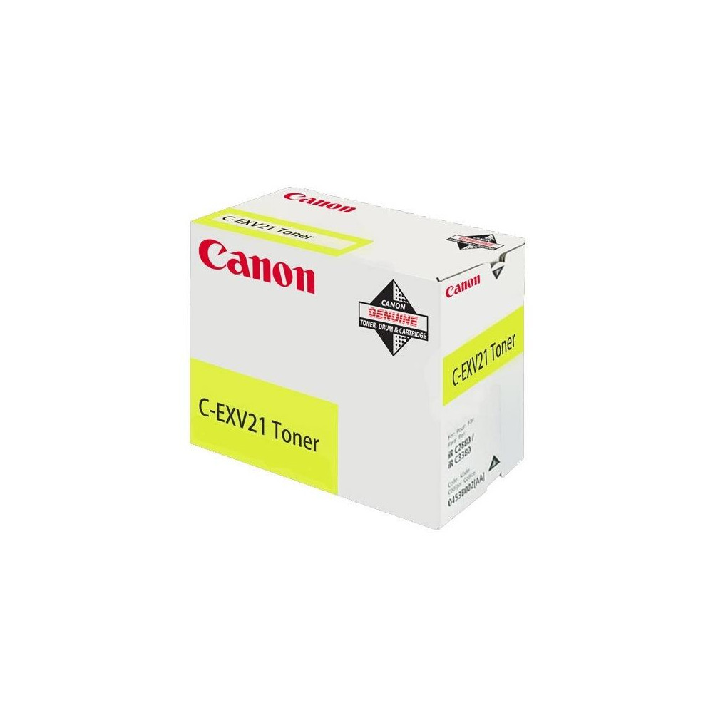 TONER CANON C-EXV21 YELLOW iR C2880 3380  3080 3580 0455B002