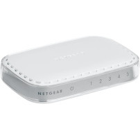 NETGEAR Switch Desktop Gigabit 5-port 10/100 GS605-400PES