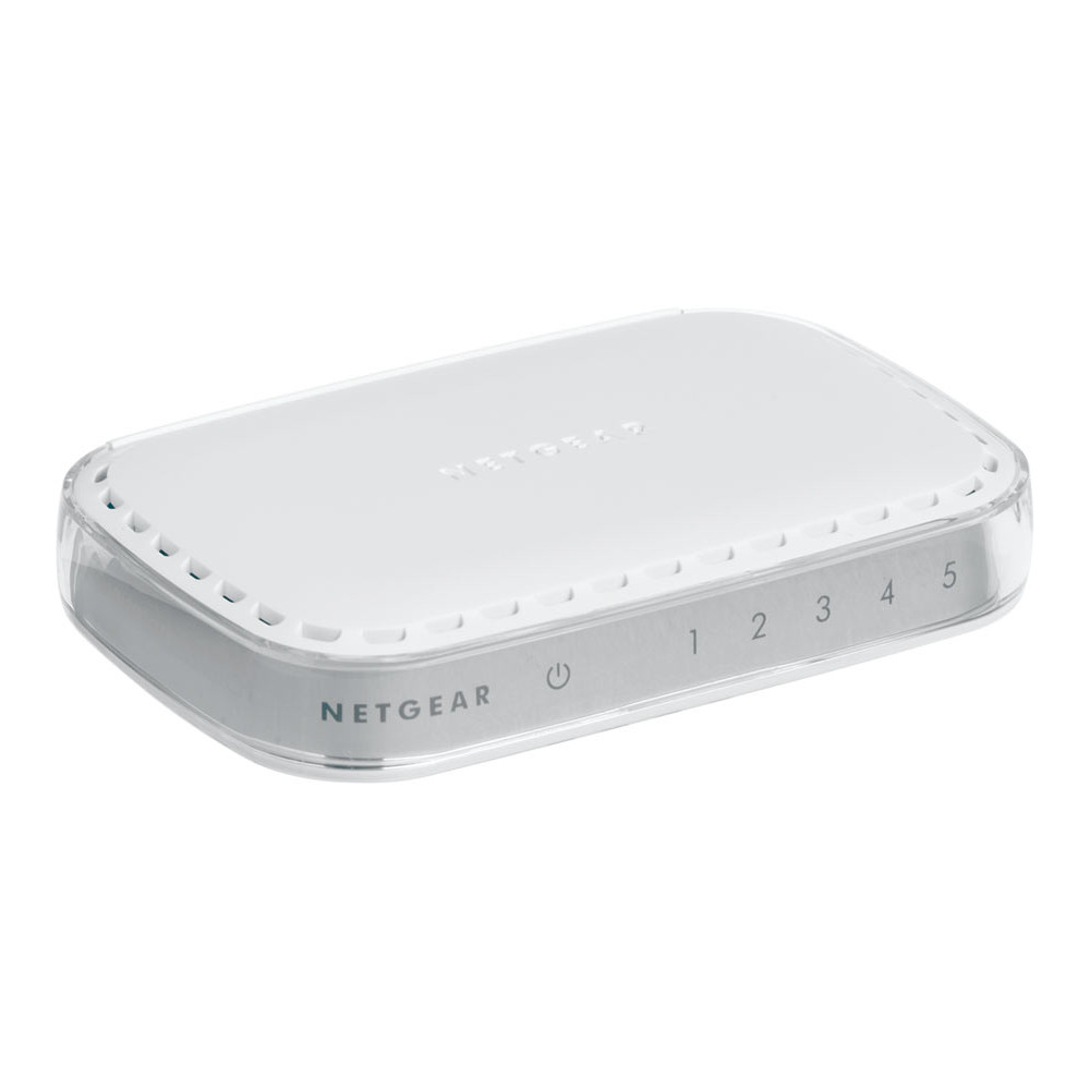NETGEAR Switch Desktop Gigabit 5-port 10/100 GS605-400PES