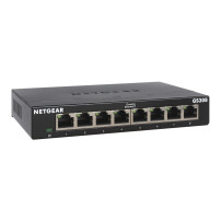 NETGEAR Switch 8-port 10/100/1000 GS308-300PES
