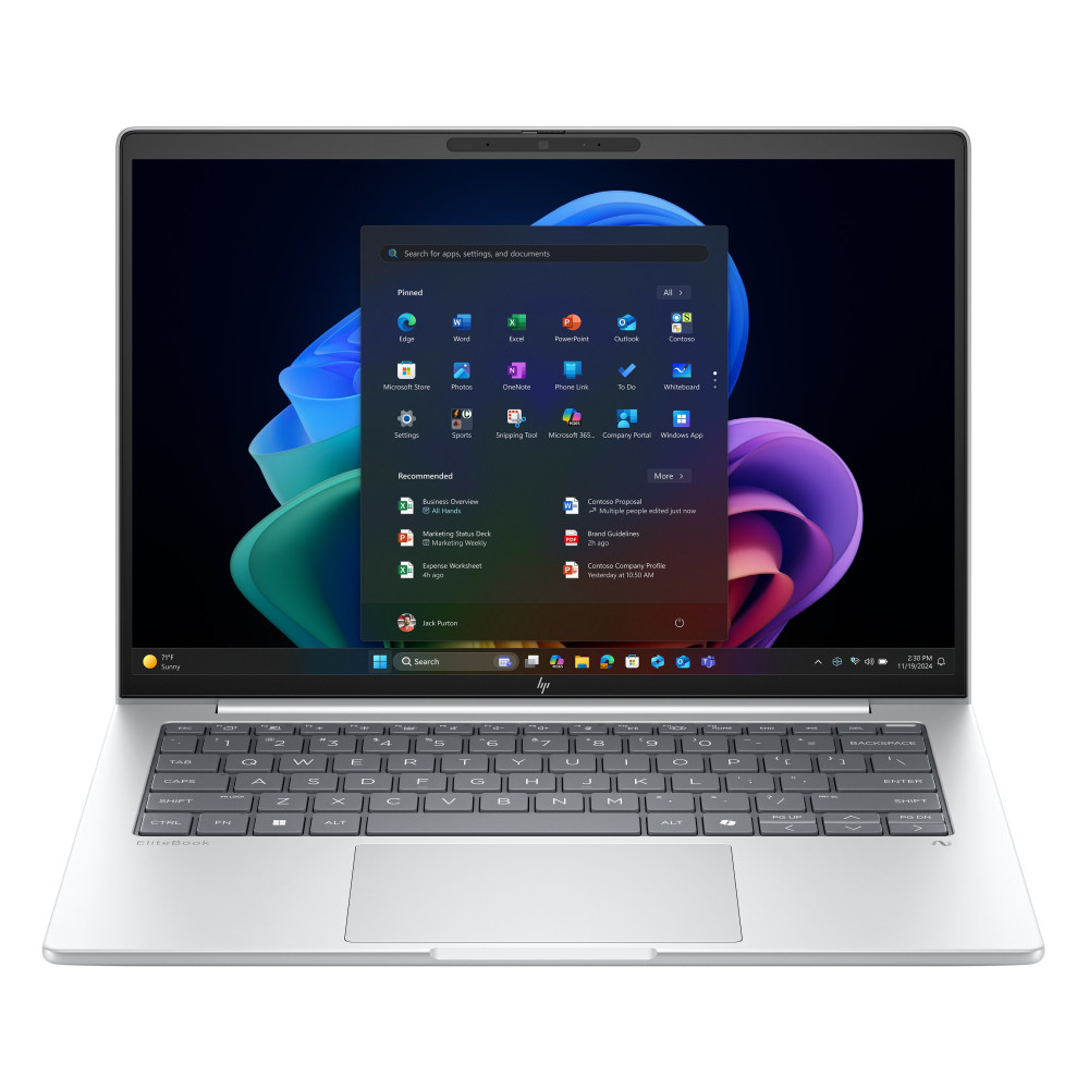 HP EliteBook 8 G1i Next Gen AI PC Wolf Pro Security Edition Copilot+ PC Intel Core Ultra 7 258V Computer portatile 40,6 cm (16")