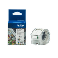 ORIGINAL Brother Etichette Bianco CZ-1003 19 mm Rotolo di etichette colorate 19 mm x 5 m, autoadesive