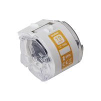 ORIGINAL Brother Etichette Bianco CZ-1003 19 mm Rotolo di etichette colorate 19 mm x 5 m, autoadesive