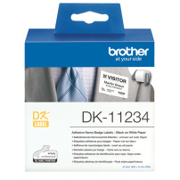 ORIGINAL Brother Etichette Nero su bianco DK-11234