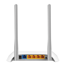 TP-Link TL-WR850N router wireless Fast Ethernet Banda singola (2.4 GHz) Grigio, Bianco