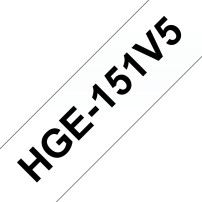 ORIGINAL Brother Nastro Nero su trasparente HGe-151V5