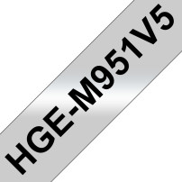 ORIGINAL Brother Nastro Nero su argento HGe-M951V5 HGE-M951V5