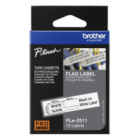 ORIGINAL Brother Etichette Nero su bianco FLe-2511