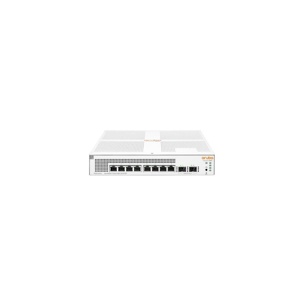 HPE Networking Instant On Switch Series 1930 8G MANAGED 8XRJ45 10/100/1000 POE 124W + 2SFP 1GBE GARANZIA A VITA - JL681A
