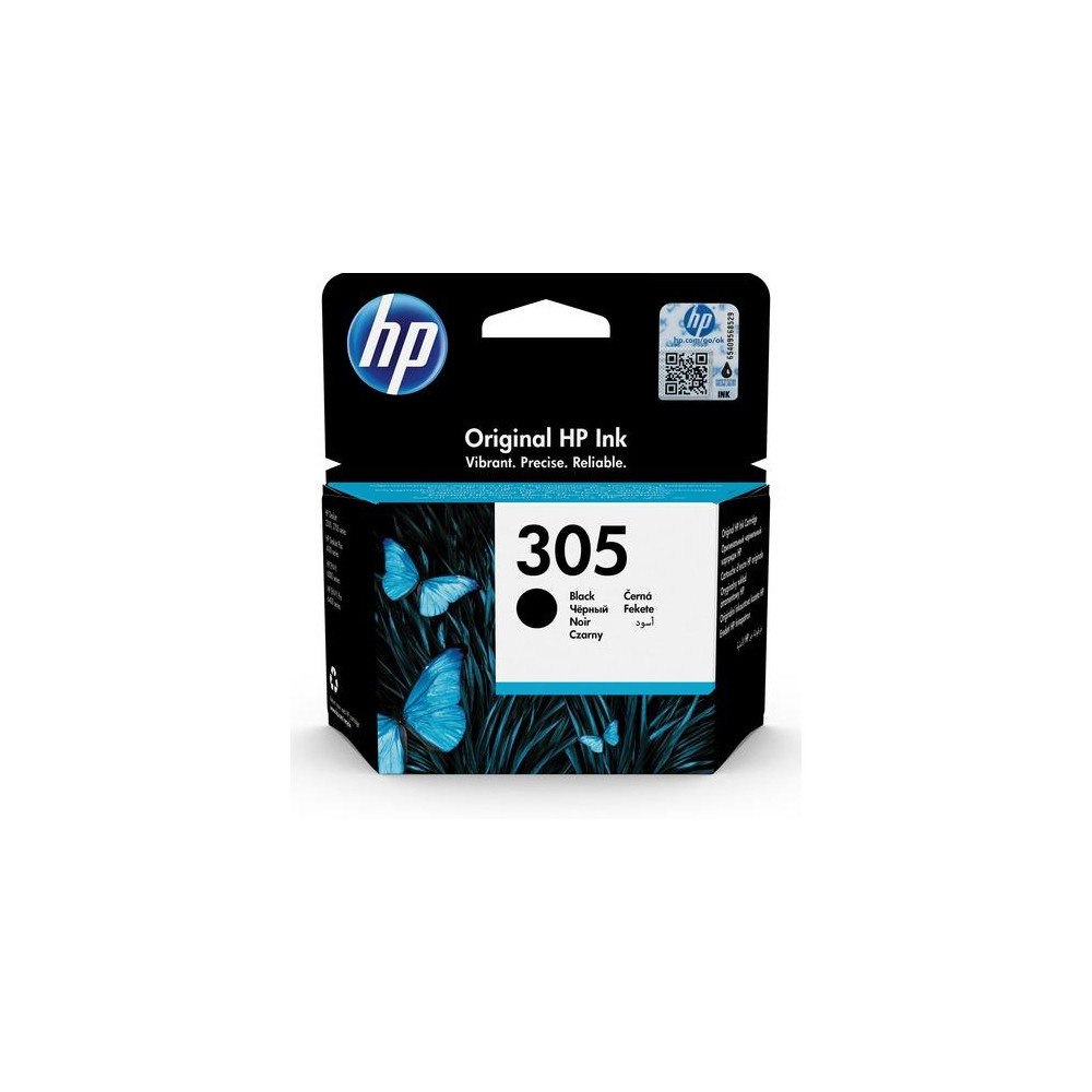 ORIGINAL HP Cartuccia d'inchiostro nero 3YM61AE 305 ~120 Seiten