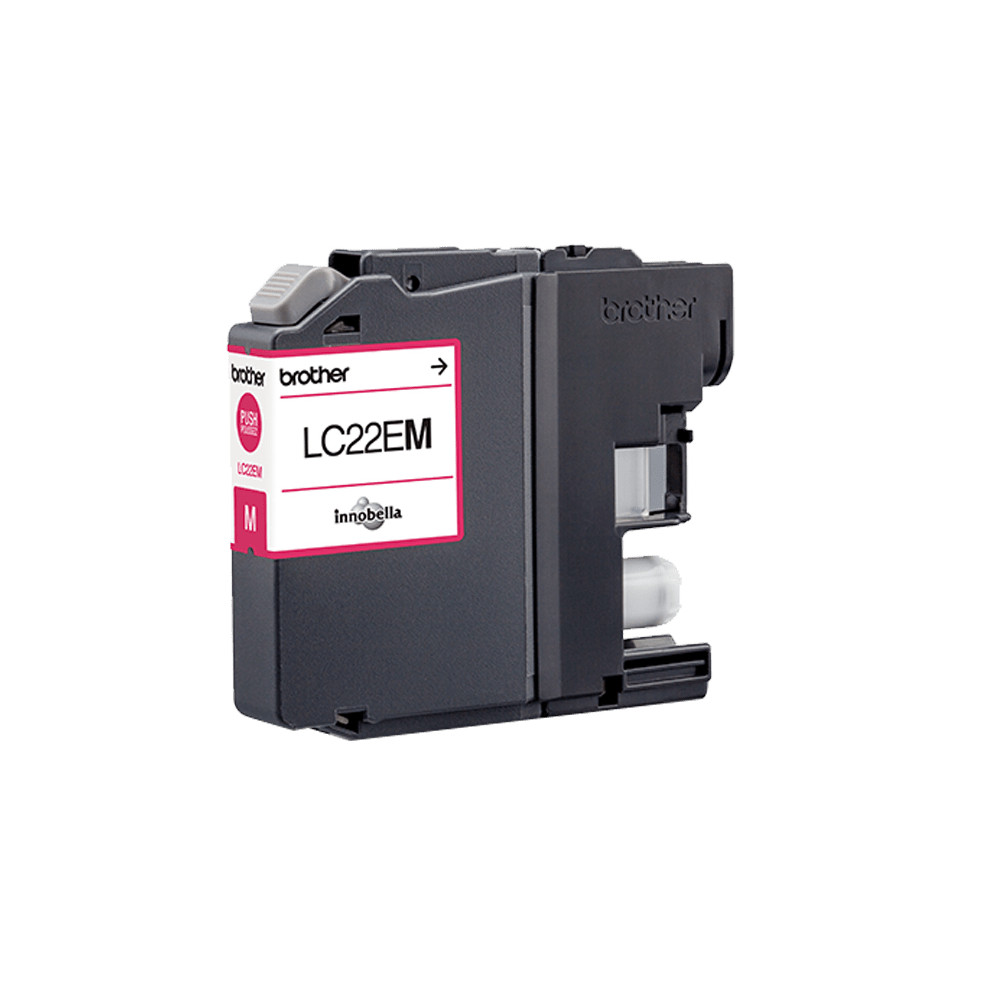 ORIGINAL Brother Cartuccia d'inchiostro magenta LC22EM LC-22E ~1200 Seiten 11,8ml