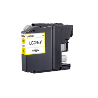 ORIGINAL Brother Cartuccia d'inchiostro giallo LC22EY LC-22E ~1200 Seiten 11,8ml