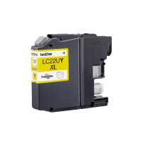 ORIGINAL Brother Cartuccia d'inchiostro giallo LC22UY LC-22U ~1200 Seiten